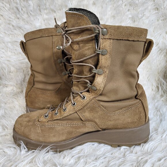 Belleville C790ST Men\'s 8.5 Coyote Waterproof Steel Toe Flight & Combat Boot main image 6